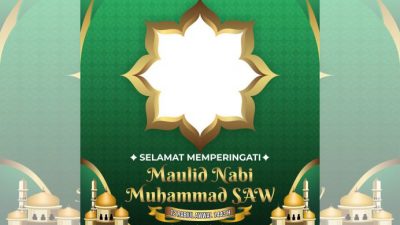 Twibbon Maulid Nabi Muhammad 1443 H / 2021