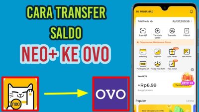 Cara Transfer dari Bank Neo+ ke Akun OVO