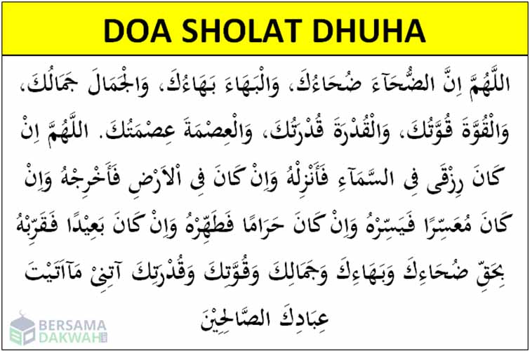 Doa Sholat Dhuha: Memperoleh Berkah dan Keberkahan di Pagi Hari